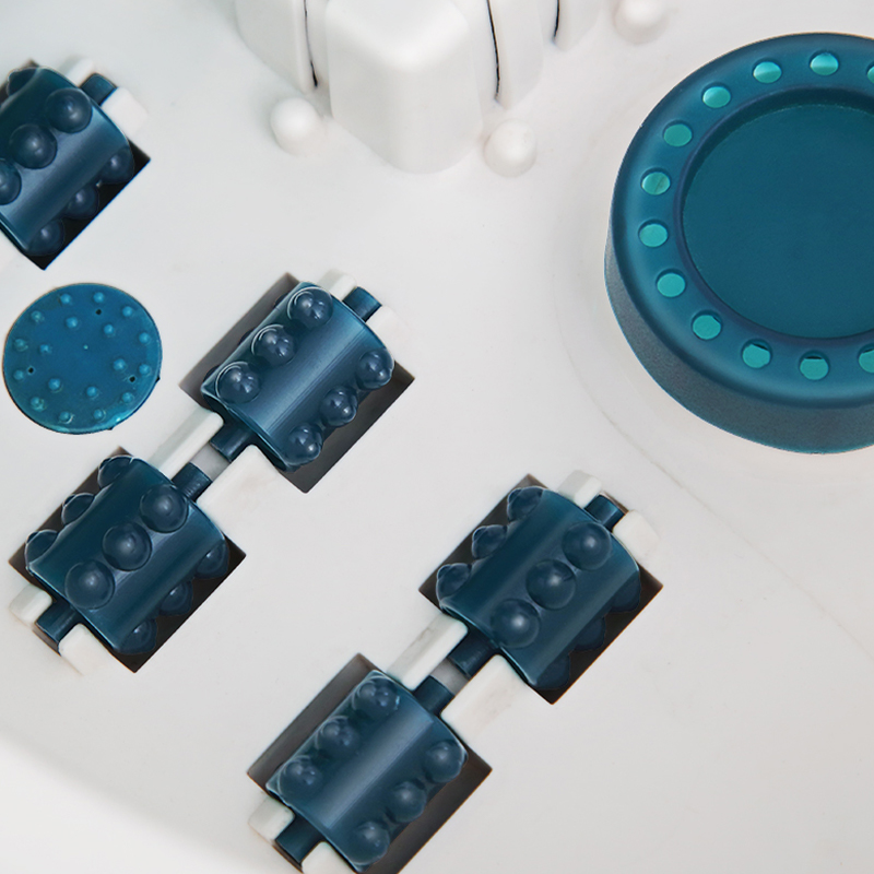 MM-19A Pengurut Mandian Spa Kaki dengan Buih Haba dan Urut Getaran