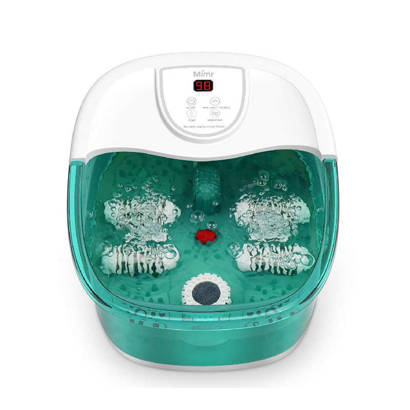 MM-20A-3 Pengurut Mandian Spa Kaki dengan Haba dan Empat Penggelek Urut Besar