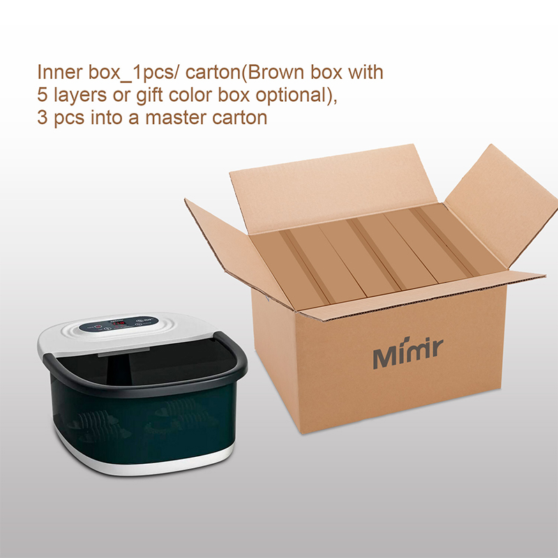 Pengurut Mandian Spa Kaki Manual MM-20M-8 dengan Getaran