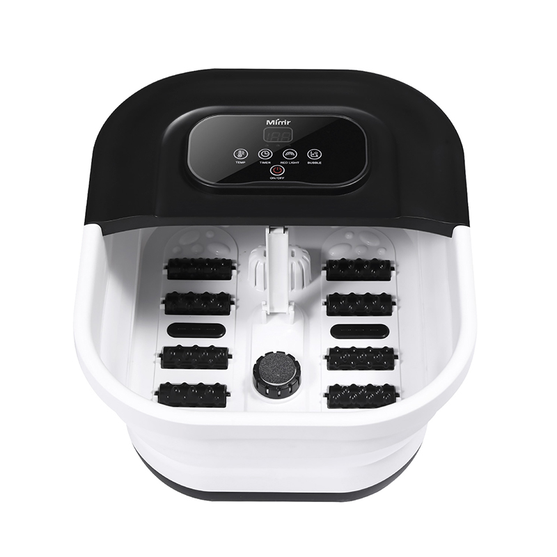 Mesin Spa Kaki Boleh Dilipat MZD-22B-2 500W dengan Penggelek Urut 8pcs Untuk Urut Santai Kaki