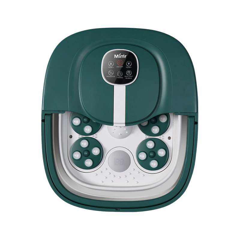 Mesin Spa Kaki Boleh Dilipat MZD-03D Dengan Penggelek Urut Automatik