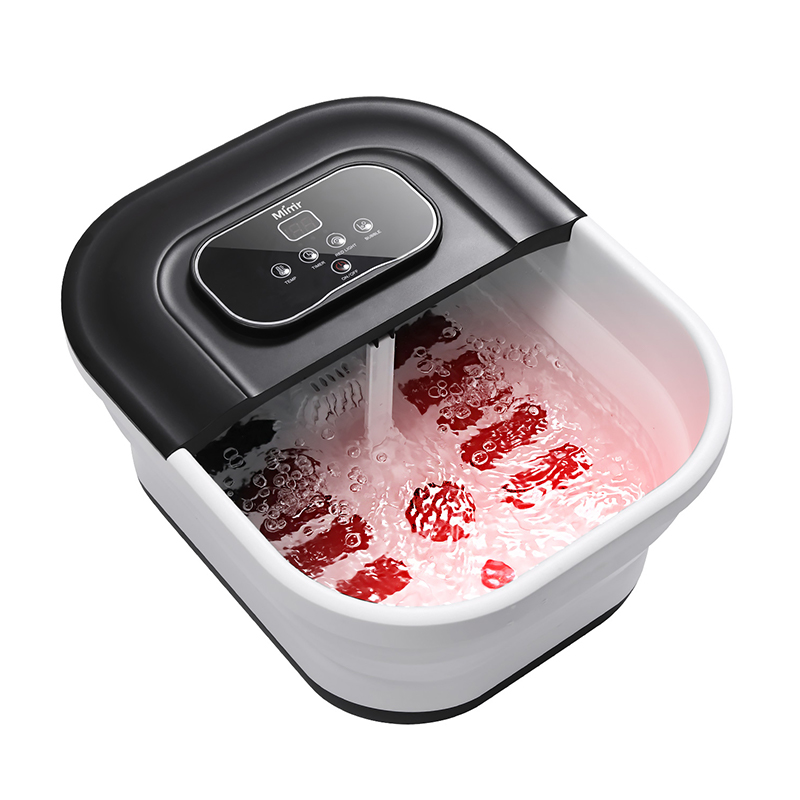 Mesin Spa Kaki Boleh Dilipat MZD-22B-2 500W dengan Penggelek Urut 8pcs Untuk Urut Santai Kaki