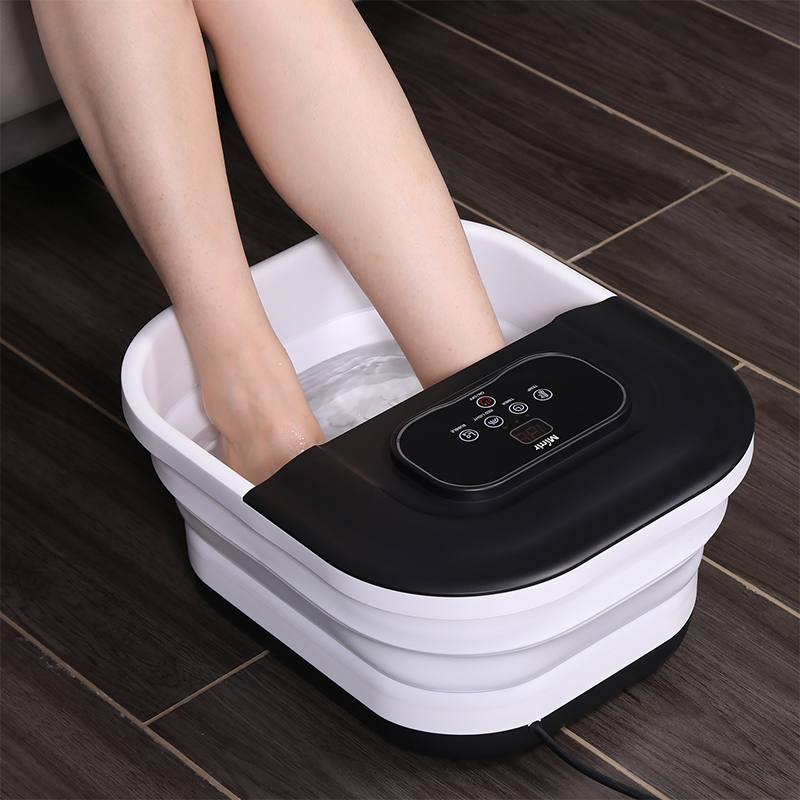Mesin Spa Kaki Boleh Dilipat MZD-22B-2 500W dengan Penggelek Urut 8pcs Untuk Urut Santai Kaki