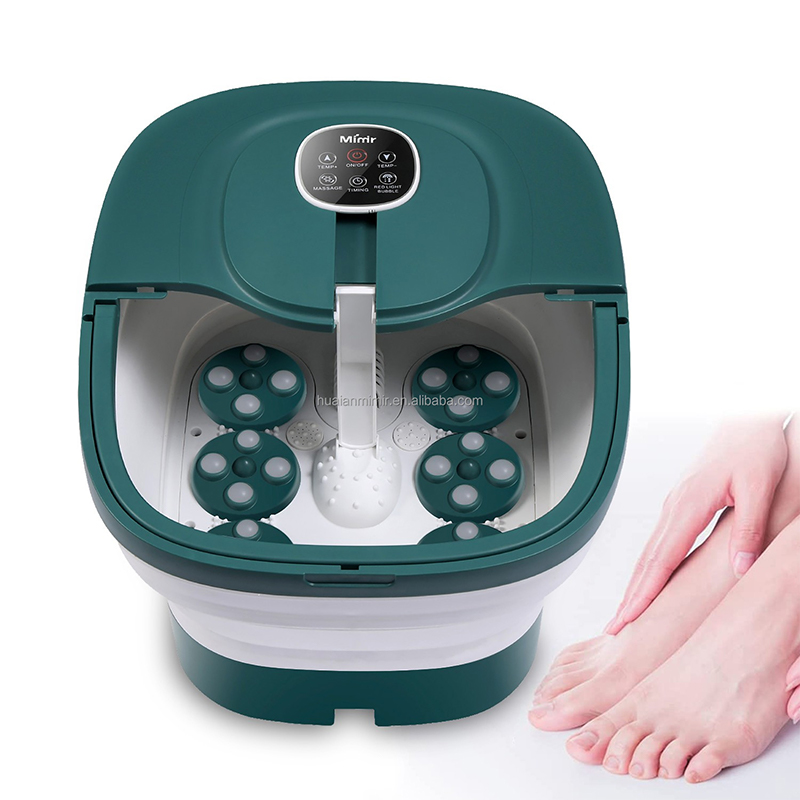 Mesin Spa Kaki Boleh Dilipat MZD-03D Dengan Penggelek Urut Automatik