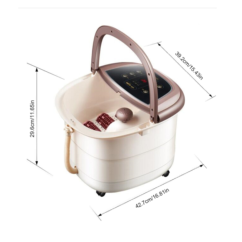 Mesin Urut Mandian Spa Kaki JD-618 Automatik dengan Penggelek Urut Berputar