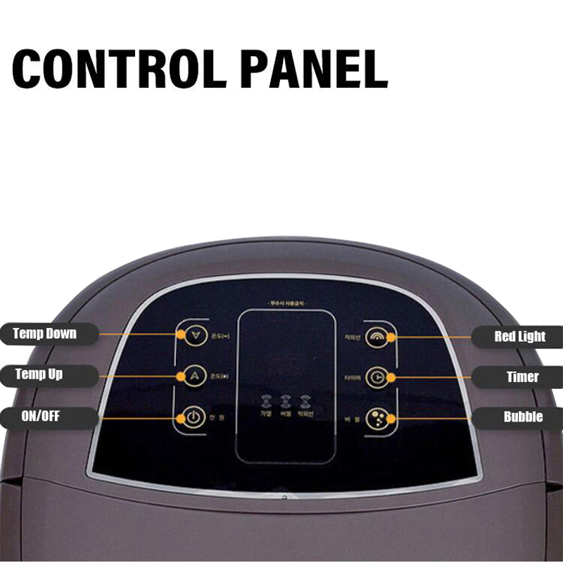 Mesin Urut Mandian Spa Kaki JD-618 Automatik dengan Penggelek Urut Berputar